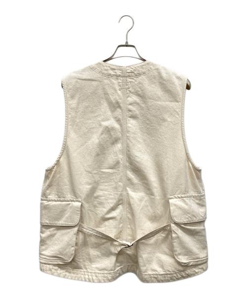 JAPAN BLUE JEANS（ジャパンブルージーンズ）JAPAN BLUE JEANS (ジャパン ブル ージーンズ) ベスト アイボリー サイズ:LLの古着・服飾アイテム