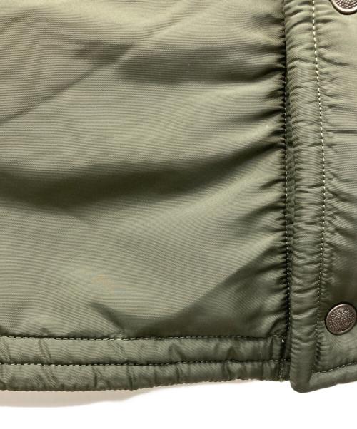 45R（フォーティファイブ・アール）45R (フォーティファイブ・アール) ボアナイロンリバーシブルベスト グレー×カーキ サイズ:6の古着・服飾アイテム