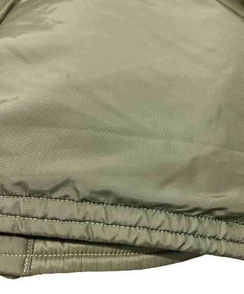 45R（フォーティファイブ・アール）45R (フォーティファイブ・アール) ボアナイロンリバーシブルベスト グレー×カーキ サイズ:6の古着・服飾アイテム