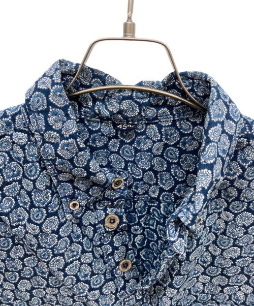 45rpm（45アールピーエム）45rpm (45アールピーエム) ペイズリーの908オーシャンプル（インディゴ） インディゴ サイズ:なしの古着・服飾アイテム