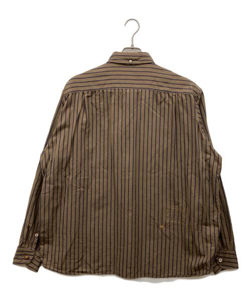 45R（フォーティファイブ・アール）45R (フォーティファイブ・アール) 薄オックスの908オーシャンシャツ ブラウン サイズ:なしの古着・服飾アイテム