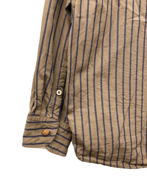 45R（フォーティファイブ・アール）45R (フォーティファイブ・アール) 薄オックスの908オーシャンシャツ ブラウン サイズ:なしの古着・服飾アイテム