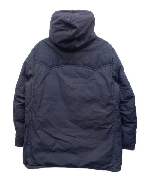 45R（フォーティファイブ・アール）45R (フォーティファイブ・アール) 藍染めフーデッドダウンコート インディゴ サイズ:4の古着・服飾アイテム
