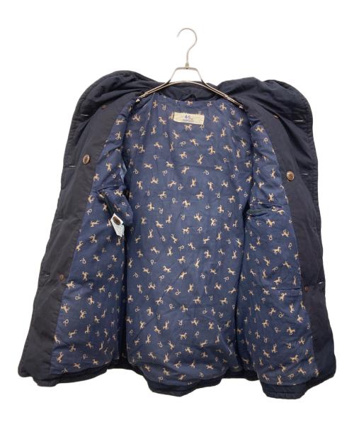 45R（フォーティファイブ・アール）45R (フォーティファイブ・アール) 藍染めフーデッドダウンコート インディゴ サイズ:4の古着・服飾アイテム