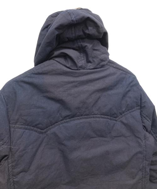 45R（フォーティファイブ・アール）45R (フォーティファイブ・アール) 藍染めフーデッドダウンコート インディゴ サイズ:4の古着・服飾アイテム