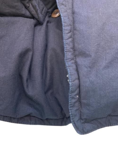 45R（フォーティファイブ・アール）45R (フォーティファイブ・アール) 藍染めフーデッドダウンコート インディゴ サイズ:4の古着・服飾アイテム