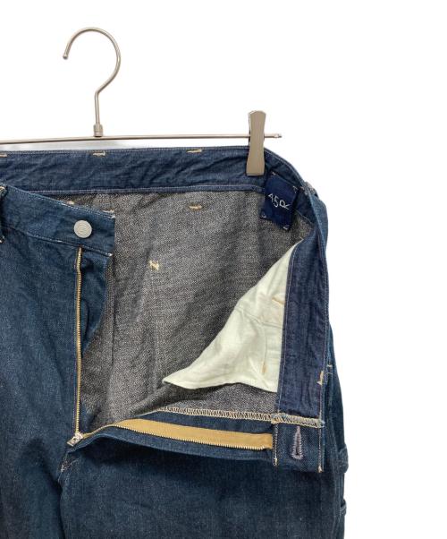 45rpm（45アールピーエム）45rpm (45アールピーエム) ツイードデニムの908山ペインター インディゴ サイズ:36の古着・服飾アイテム