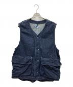 JAPAN BLUEジャパンブルー）の古着「デニムベスト」｜インディゴ