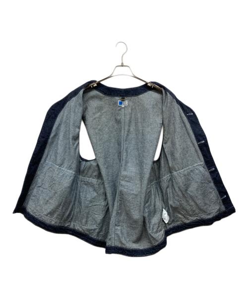 JAPAN BLUE（ジャパンブルー）JAPAN BLUE (ジャパンブルー) デニムベスト インディゴ サイズ:LLの古着・服飾アイテム