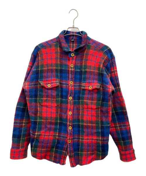 45R（フォーティファイブ・アール）45R (フォーティファイブ・アール) インドメリノ縮絨の908オンザビーチシャツ マルチカラー サイズ:なしの古着・服飾アイテム