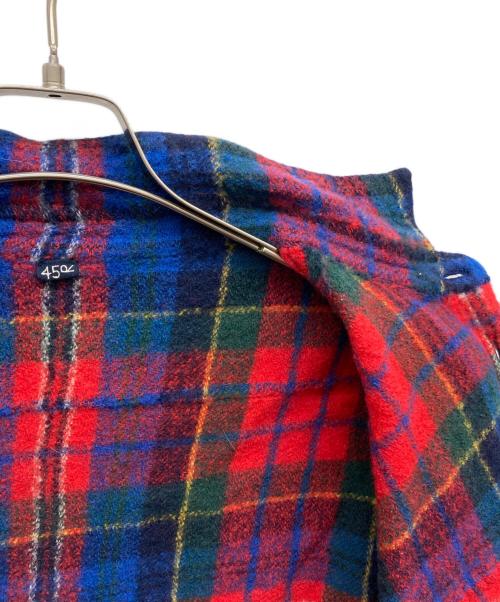 45R（フォーティファイブ・アール）45R (フォーティファイブ・アール) インドメリノ縮絨の908オンザビーチシャツ マルチカラー サイズ:なしの古着・服飾アイテム