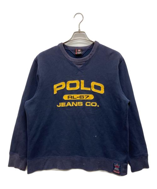 POLO JEANS CO.（ポロジーンズカンパニー）POLO JEANS CO. (ポロジーンズカンパニー) スウェット ネイビー サイズ:MEDIUMの古着・服飾アイテム