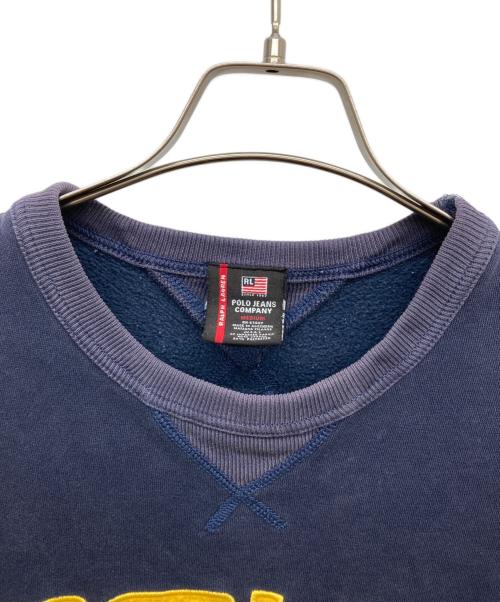 POLO JEANS CO.（ポロジーンズカンパニー）POLO JEANS CO. (ポロジーンズカンパニー) スウェット ネイビー サイズ:MEDIUMの古着・服飾アイテム