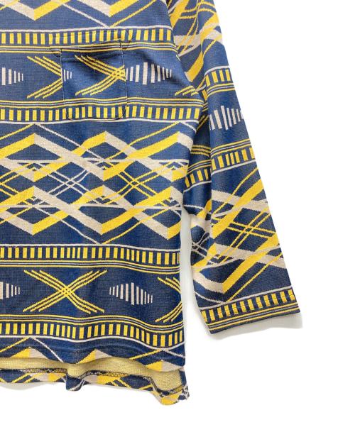 Engineered Garments（エンジニアドガーメンツ）Engineered Garments (エンジニアド ガーメンツ) 総柄カットソー ネイビー サイズ:Mの古着・服飾アイテム