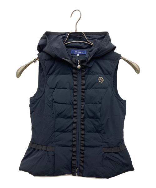 M'S GRACY（エムズグレイシー）M'S GRACY (エムズグレイシー) ダウンベスト ブラック サイズ:38の古着・服飾アイテム