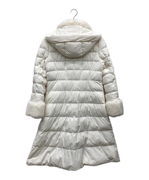 M'S GRACY（エムズグレイシー）M'S GRACY (エムズグレイシー) ダウンコート アイボリー サイズ:40の古着・服飾アイテム