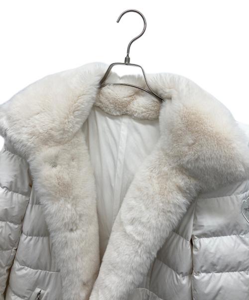 M'S GRACY（エムズグレイシー）M'S GRACY (エムズグレイシー) ダウンコート アイボリー サイズ:40の古着・服飾アイテム