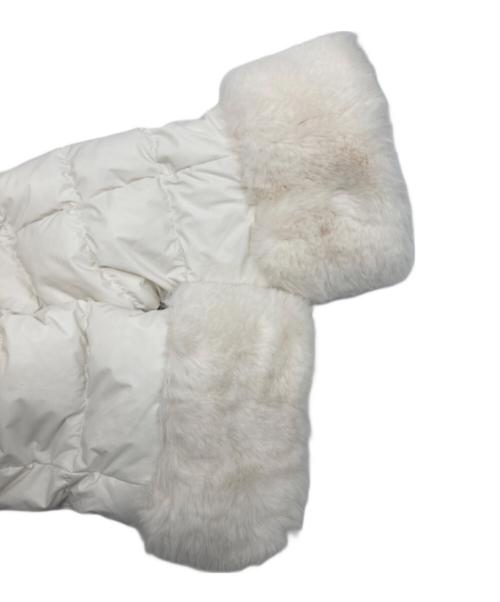 M'S GRACY（エムズグレイシー）M'S GRACY (エムズグレイシー) ダウンコート アイボリー サイズ:40の古着・服飾アイテム