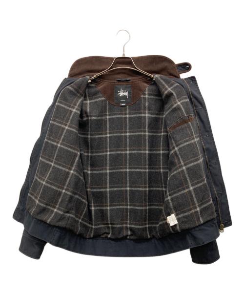 stussy（ステューシー）stussy (ステューシー) デッキジャケット ブラック サイズ:Mediumの古着・服飾アイテム