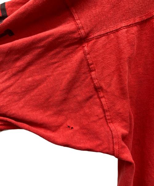 Champion（チャンピオン）Champion (チャンピオン) カットソー レッド サイズ:X-LARGEの古着・服飾アイテム