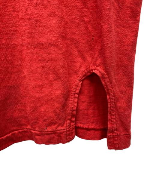 Champion（チャンピオン）Champion (チャンピオン) カットソー レッド サイズ:X-LARGEの古着・服飾アイテム