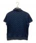 LOUIS VUITTON (ルイ ヴィトン) ハーフモノグラムポロシャツ ネイビー サイズ:S 170/90：35000円