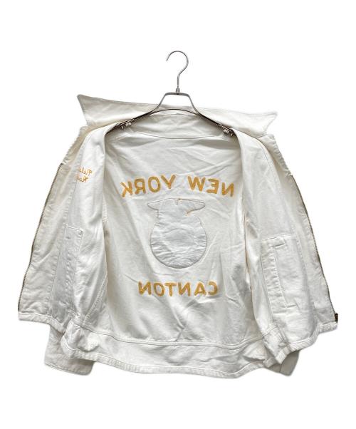 THRIFTY LOOK（スリフティールック）THRIFTY LOOK (スリフティールック) FFA コーデュロイジャケット ホワイト サイズ:なしの古着・服飾アイテム