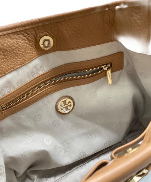 TORY BURCH（トリーバーチ）TORY BURCH (トリーバーチ) 2WAYショルダーバッグ ブラウンの古着・服飾アイテム