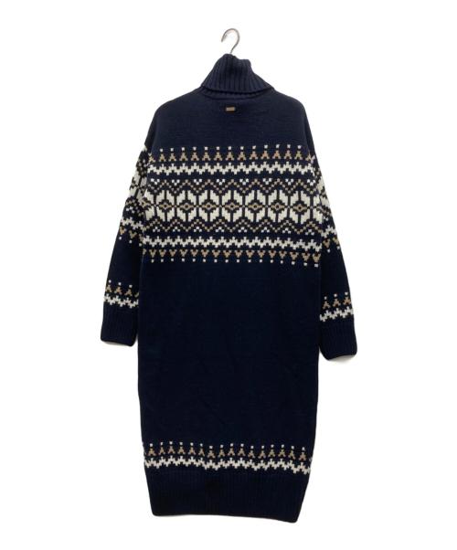 Barbour（バブアー）Barbour (バブアー) ニットワンピース ブラック サイズ:10の古着・服飾アイテム