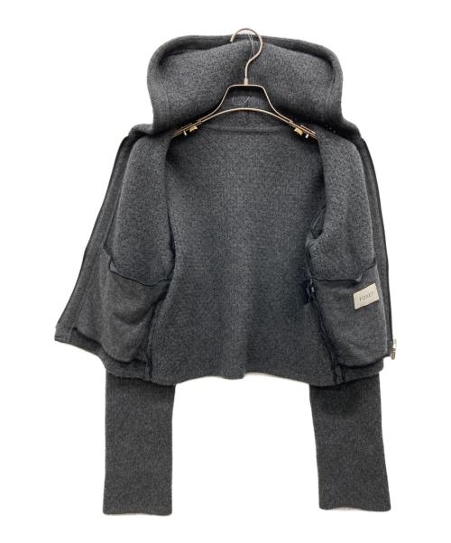 FOXEY（フォクシー）FOXEY (フォクシー) Sea Breeze Parka グレー サイズ:40の古着・服飾アイテム