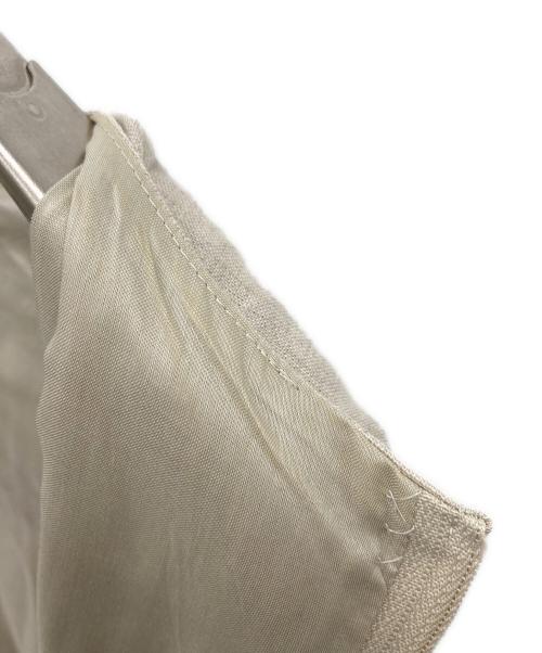 FOXEY（フォクシー）FOXEY (フォクシー) リネンノースリーブワンピース ベージュ サイズ:40の古着・服飾アイテム