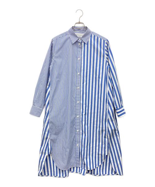 J&M DAVIDSON（ジェイ＆エム デヴィッドソン）J&M DAVIDSON (ジェイ＆エム デヴィッドソン) シャツワンピース スカイブルー サイズ:6の古着・服飾アイテム