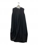 ENFOLDエンフォルド）の古着「ノースリーブワンピース」｜ブラック