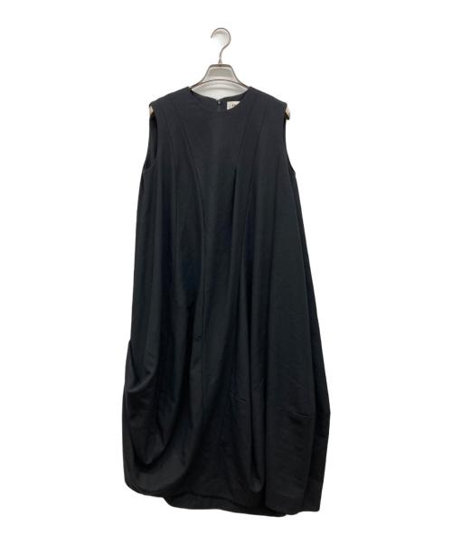 ENFOLD（エンフォルド）ENFOLD (エンフォルド) ノースリーブワンピース ブラック サイズ:36の古着・服飾アイテム