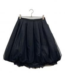 FOXEY（フォクシー）の古着「バルーンスカート」｜ブラック