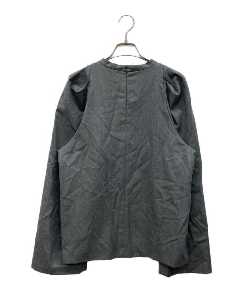 DEUXIEME CLASSE（ドゥーズィエム クラス）DEUXIEME CLASSE (ドゥーズィエム クラス) Enchant ブラウス グレー サイズ:表記無しの古着・服飾アイテム