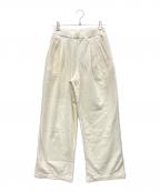 ticcaティッカ）の古着「タックイージーパンツ」｜ホワイト