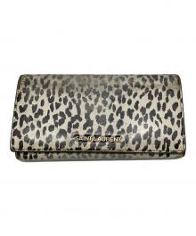 Saint Laurent Paris（サンローランパリ）の古着「財布」｜ホワイト×ブラック