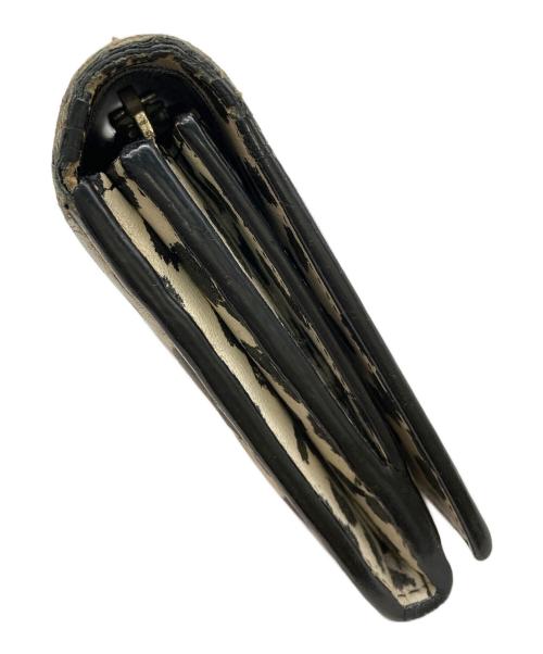 Saint Laurent Paris（サンローランパリ）Saint Laurent Paris (サンローランパリ) 財布 ホワイト×ブラックの古着・服飾アイテム