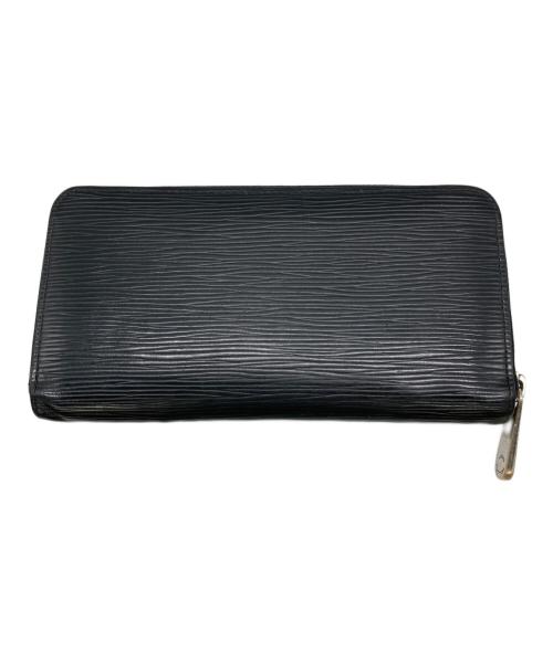 LOUIS VUITTON（ルイ ヴィトン）LOUIS VUITTON (ルイ ヴィトン) ラウンドジップウォレット ブラックの古着・服飾アイテム
