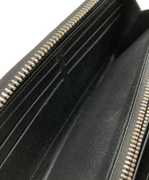LOUIS VUITTON（ルイ ヴィトン）LOUIS VUITTON (ルイ ヴィトン) ラウンドジップウォレット ブラックの古着・服飾アイテム
