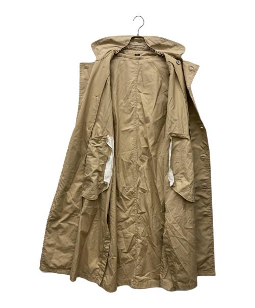 universal tissu（ユニバーサルティシュ）UNIVERSAL TISSU (ユニバーサルティシュ) ハイデンシティ エフォートレス トレンチコート ベージュ サイズ:3の古着・服飾アイテム