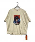 TIGHTBOOTH PRODUCTIONタイトブースプロダクション）の古着「PILLS S/S T-SHIRT」｜ベージュ