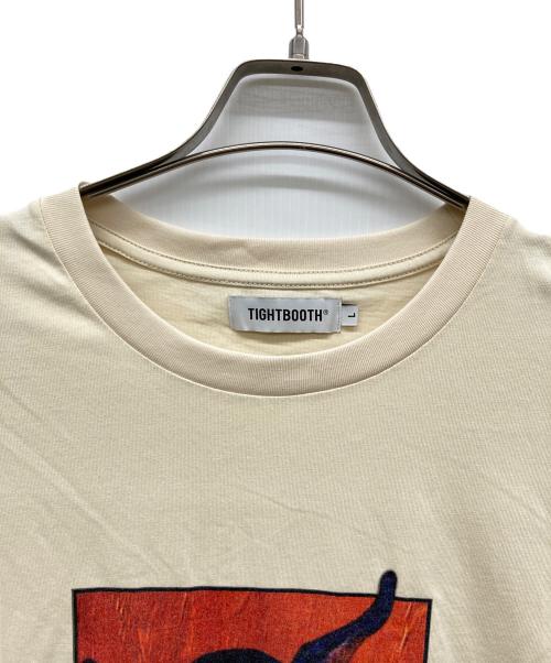 TIGHTBOOTH PRODUCTION（タイトブースプロダクション）TIGHTBOOTH PRODUCTION (タイトブースプロダクション) PILLS S/S T-SHIRT ベージュ サイズ:Lの古着・服飾アイテム