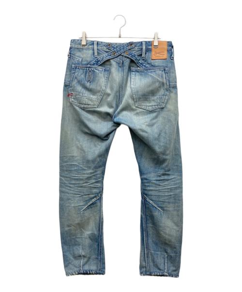 Denham（デンハム）Denham (デンハム) CROSSBACK CARROT FIT ネイビー サイズ:W30×L32の古着・服飾アイテム