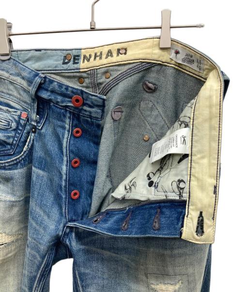 Denham（デンハム）Denham (デンハム) CROSSBACK CARROT FIT ネイビー サイズ:W30×L32の古着・服飾アイテム