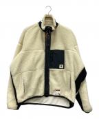 MIHARA YASUHIROミハラヤスヒロ）の古着「Wide Back Boa Blouson White」｜ベージュ