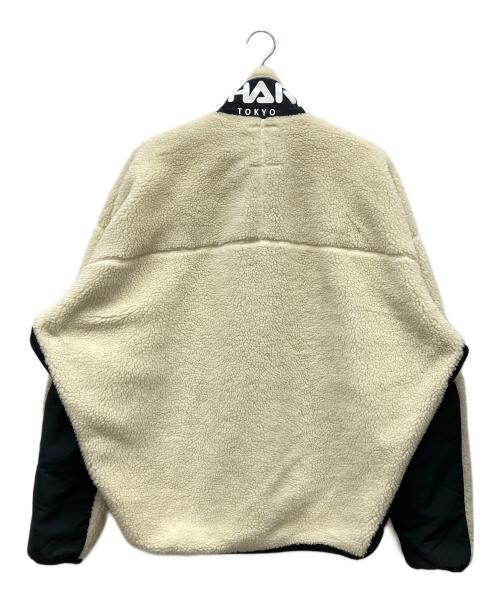 MIHARA YASUHIRO（ミハラヤスヒロ）MIHARA YASUHIRO (ミハラヤスヒロ) Wide Back Boa Blouson White ベージュ サイズ:46の古着・服飾アイテム