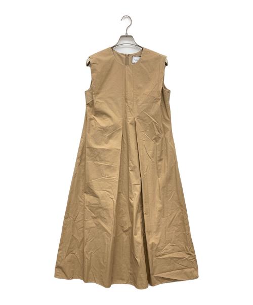 SEVEN TEN by MIHO KAWAHITO（セブン テン バイ ミホ カワヒト）SEVEN TEN by MIHO KAWAHITO (セブン テン バイ ミホ カワヒト) ノースリーブワンピース ブラウン サイズ:Mの古着・服飾アイテム