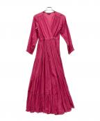 Velnicaヴェルニカ）の古着「マキシワンピース」｜ピンク